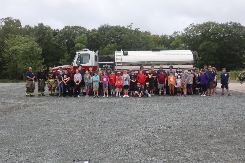 Students at the Pike County Responders Camp.